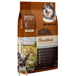 Acana RANCHLANDS Dog - корм для собак всех пород и возрастов (говядина/ягненок/свинина) - 11,4 кг