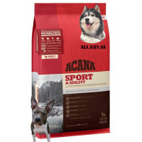 Acana SPORT & AGILITY Heritage Formula - корм для активных и рабочих собак - 17 кг