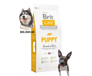 Brit Care (Брит Кеа) Puppy Lamb & Rice для щенков всех пород (ягненок и рис) 1 кг