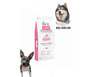 Brit Care (Брит Кеа) Puppy Salmon & Potato для щенков и молодых собак всех пород (лосось и картофель) 1 кг