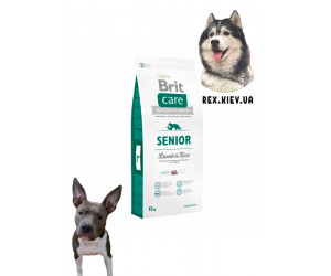 Brit Care (Брит Кеа) Senior Lamb & Rice для пожилых собак всех пород (ягненок и рис) 1 кг