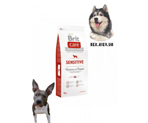 Brit Care (Брит Кеа) Sensitive Venison & Potato для взрослых собак всех пород с чувствительным пищеварением (оленина и картофель) 1 кг