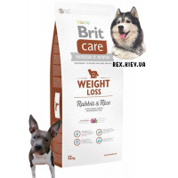 Brit Care (Брит Кеа) Weight Loss Rabbit & Rice для собак с избыточным весом (кролик и рис) 1 кг