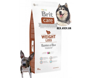 Brit Care (Брит Кеа) Weight Loss Rabbit & Rice для собак с избыточным весом (кролик и рис) 1 кг
