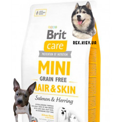Brit Care Mini Grain Free Hair & Skin 0,4 кг
