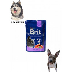 Brit Premium Кусочки с треской для кошек 0,1 кг