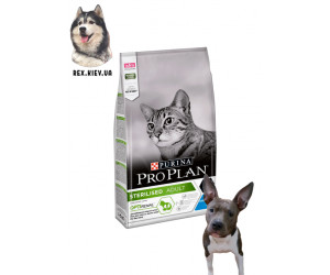 Purina Pro Plan Cat Adult Sterilised Rabbit для взрослых стерилизованых кошек с кроликом 1,5 кг
