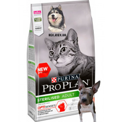 Purina Pro Plan Cat Adult Sterilised Salmon Для взрослых стерилизованых кошек с лососем 0,4 кг Purina Pro Plan Cat Adult Sterilised Salmon Для взрослых стерилизованых кошек с лососем 0,4 кг