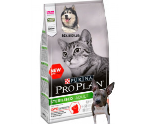 Purina Pro Plan Cat Adult Sterilised Salmon Для взрослых стерилизованых кошек с лососем 0,4 кг