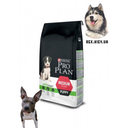 Pro Plan Puppy Medium для щенков средних пород (курица и рис) 3 кг Pro Plan Puppy Medium для щенков средних пород (курица и рис) 3 кг