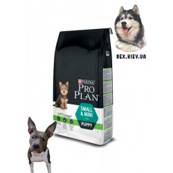 Pro Plan Puppy Small & Mini для щенков мелких и карликовых пород (курица и рис) 0,7 кг