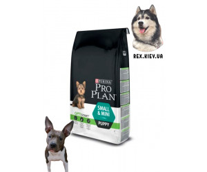 Pro Plan Puppy Small & Mini для щенков мелких и карликовых пород (курица и рис) 0,7 кг