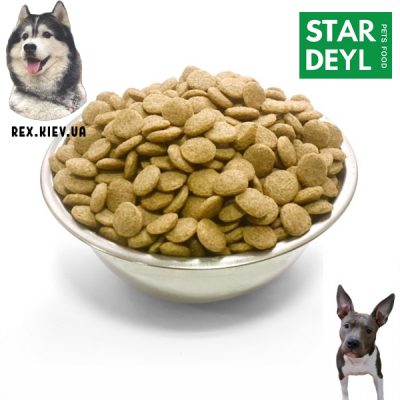 Корм для собак Standart,ТМ Stardeyl (курица + телятина) Гранула (Большая) Вес:10 кг