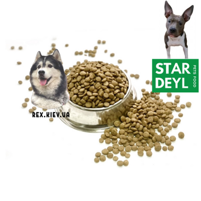 Корм для котов Cats Fish & Chicken ,ТМ Stardeyl (курица, рыба) Гранула (Маленькая) Вес:10 кг