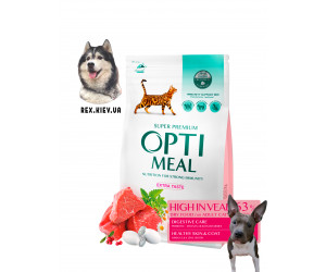 OPTIMEAL™. Полнорационный сухой корм для взрослых кошек с высоким содержанием телятины 0,7 кг