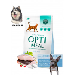 OPTIMEAL™. Полнорационный сухой корм для взрослых кошек с высоким содержанием трески 0,7 кг OPTIMEAL™. Полнорационный сухой корм для взрослых кошек с высоким содержанием трески 0,7 кг