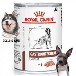 Консервы для собак Royal Canin GASTRO-INTESTINAL LOW FAT DOG cans, 0,41 кг