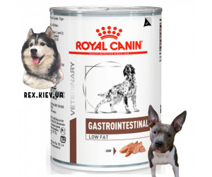 Консервы для собак Royal Canin GASTRO-INTESTINAL LOW FAT DOG cans, 0,41 кг