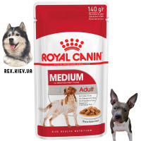 Консервы для собак средних пород Royal Canin MEDIUM ADULT 0,14 кг Консервы для собак средних пород Royal Canin MEDIUM ADULT 0,14 кг