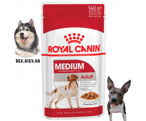 Консервы для собак средних пород Royal Canin MEDIUM ADULT 0,14 кг