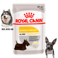 Паштет для собак с чувствительной кожей Royal Canin DERMACOMFORT LOAF 0,085 кг