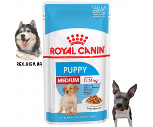 Консервы для щенков средних пород Royal Canin MEDIUM PUPPY 0,14 кг