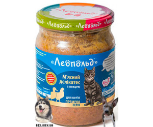 ЛЕОПОЛЬД мясной деликатес с птицей 500гр