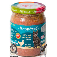 ЛЕОПОЛЬД мясной деликатес с курицей 500гр
