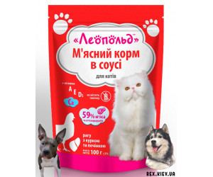 ЛЕОПОЛЬД Рагу с курицей и печенью 100гр