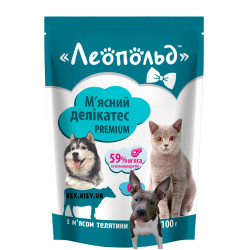 ЛЕОПОЛЬД мясной деликатес с телятиной 100гр ЛЕОПОЛЬД мясной деликатес с телятиной 100гр