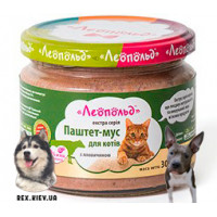 ЛЕОПОЛЬД Паштет-мусс с говядиной 300гр