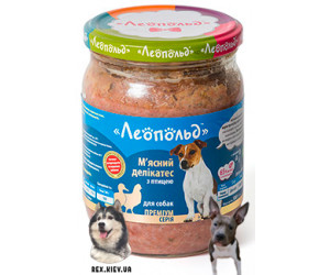ЛЕОПОЛЬД мясной деликатес с птицей 500гр