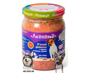 ЛЕОПОЛЬД мясной деликатес с печенью и курицей 500гр