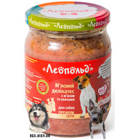 ЛЕОПОЛЬД мясной деликатес с мясом и овощами 500гр ЛЕОПОЛЬД мясной деликатес с мясом и овощами 500гр