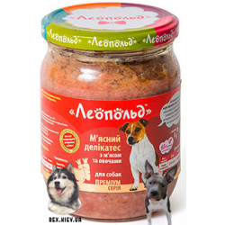 ЛЕОПОЛЬД мясной деликатес с мясом и овощами 500гр ЛЕОПОЛЬД мясной деликатес с мясом и овощами 500гр