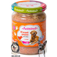 ЛЕОПОЛЬД мясной рацион с ягненком 460гр