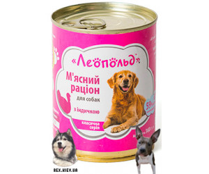 ЛЕОПОЛЬД мясной рацион с индейкой 360гр