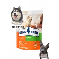 CLUB 4 PAWS Премиум для котят "Курица". Полнорационный сухой корм, 0,3 кг CLUB 4 PAWS Премиум для котят "Курица". Полнорационный сухой корм, 0,3 кг