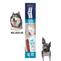 CLUB 4 PAWS мясная палочка премиум для собак с чувствительным пищеварением. ЛОСОСЬ. Лакомство для собак, 0,012 кг CLUB 4 PAWS мясная палочка премиум для собак с чувствительным пищеварением. ЛОСОСЬ. Лакомство для собак, 0,012 кг